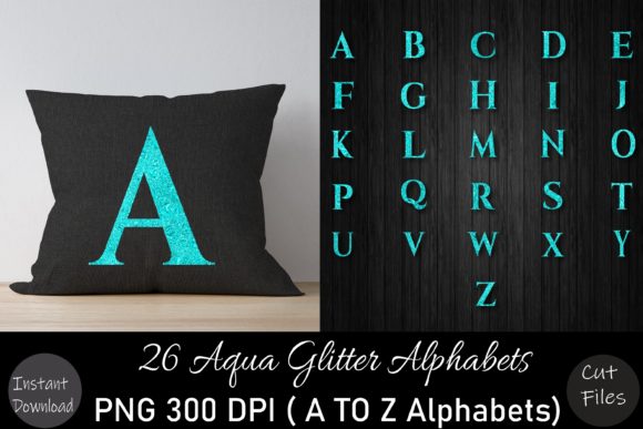 Aqua Glitter a to Z Alphabets Set: A Versatile Tool for Modern Creatives and Entrepreneurs