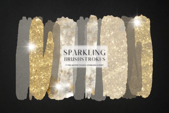 Beige Sparkling and Watercolour