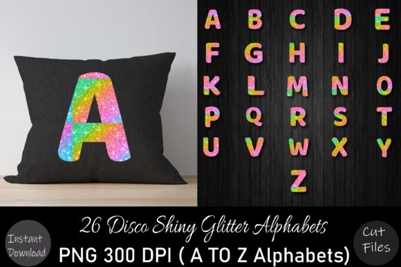 Disco Shiny Glitter a to Z Alphabets Set: A Versatile Tool for Creative Expression