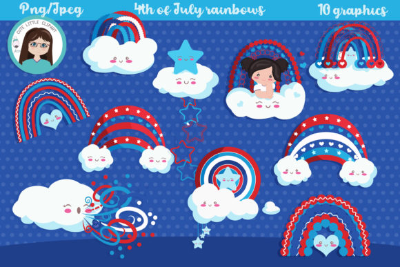 Fourth of July Rainbows Black Hair Girl: A Vibrant Addition to Your Independence Day Celebrations