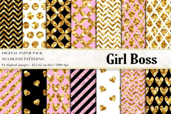 Girl Boss Digital Papers: A Versatile Tool for Creative Projects