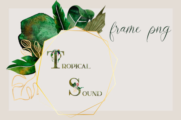 Jungle Frame Tropical: A Versatile Design Resource for Summer-Themed Creations