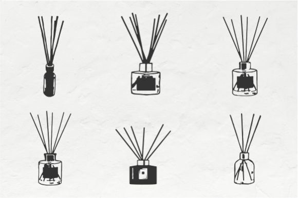 Oil Diffuser Vintage Illustration Vector for Creative Projects
